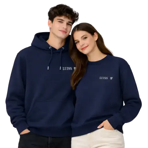 Hoodie with Embroidered Logo